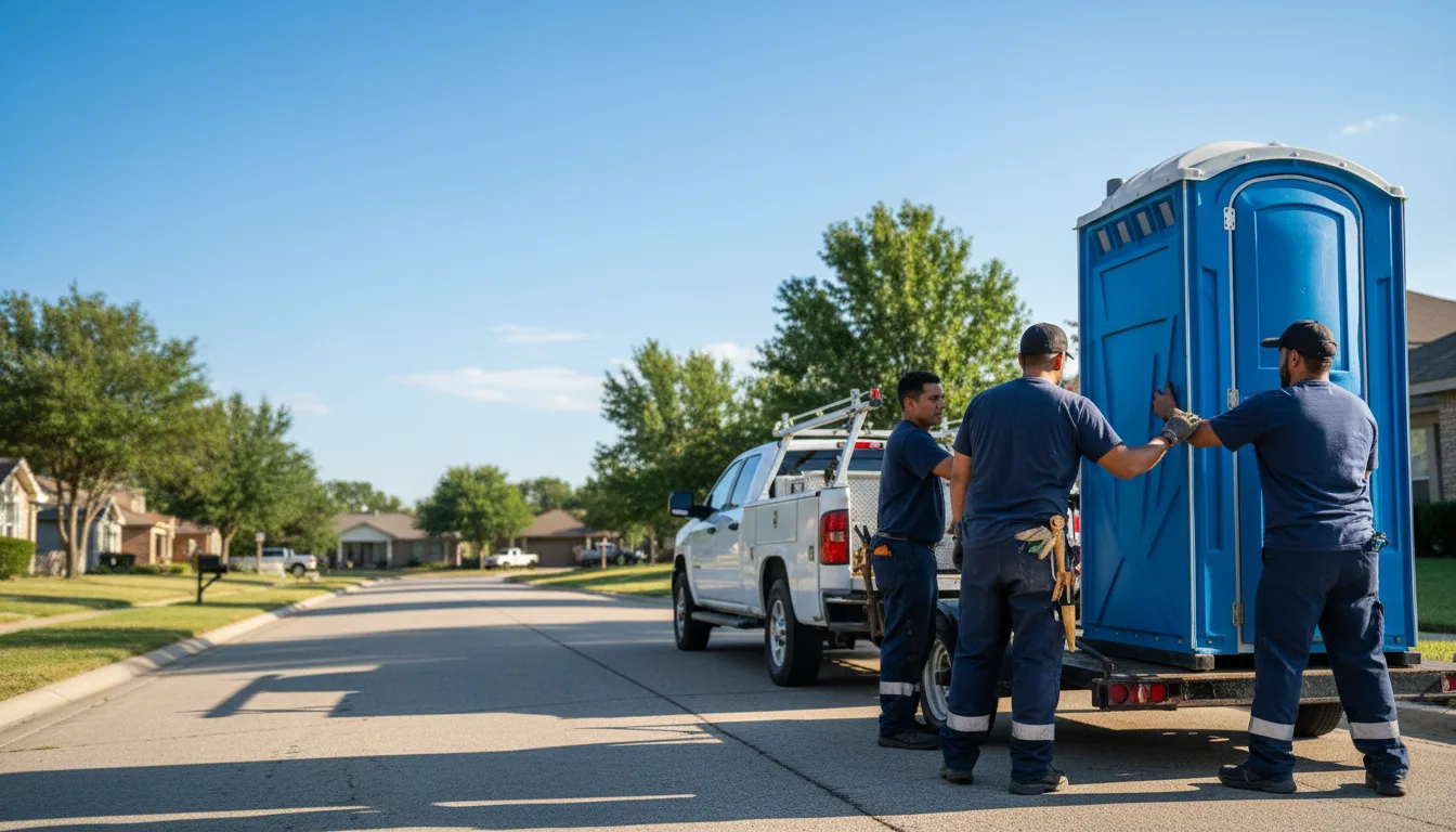 Portable Toilet Rental in Eucha, OK near me